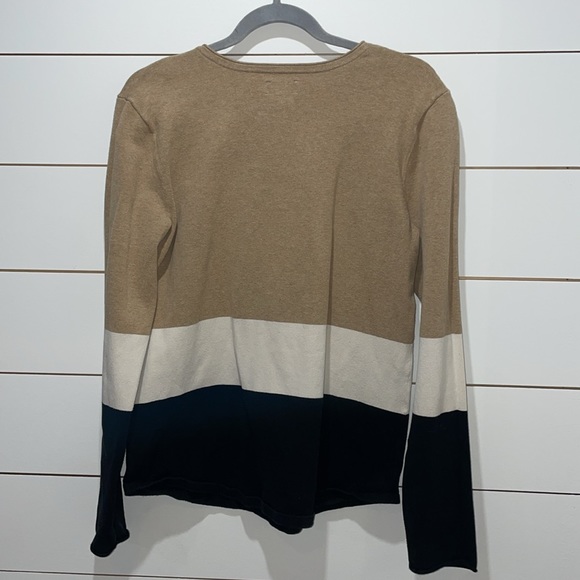 Womens Medium Deluth Trading color block sweater. Gently used. - Picture 2 of 3